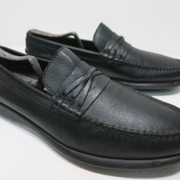 Neil M Leather Casual Dress Moccasins Loafers Shoes Men\'s Footwear Sz 11 D main image 4